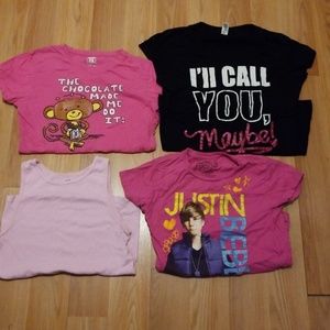 Girls Summer shirts bundle